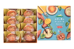 お芋と栗のチーズケーキ
